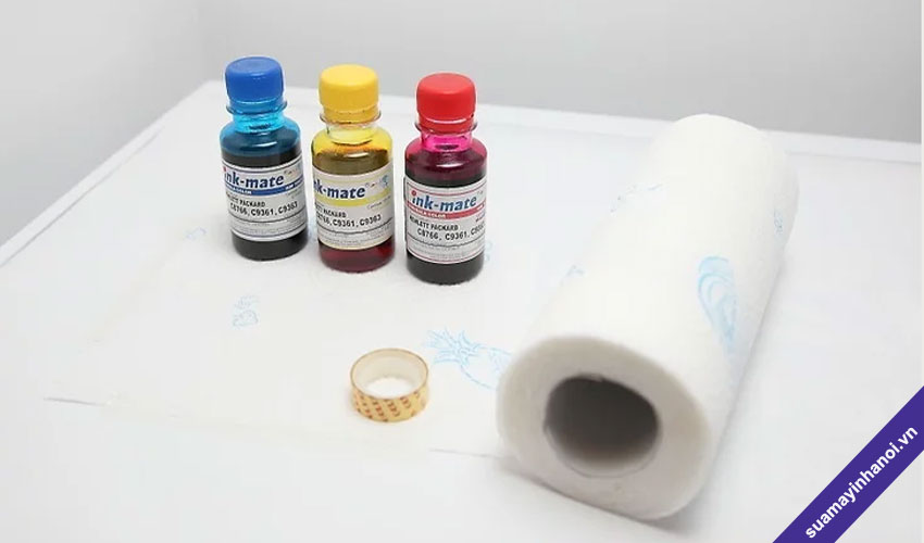 Giới thiệu quy trình đổ mực máy in màu tại nhà